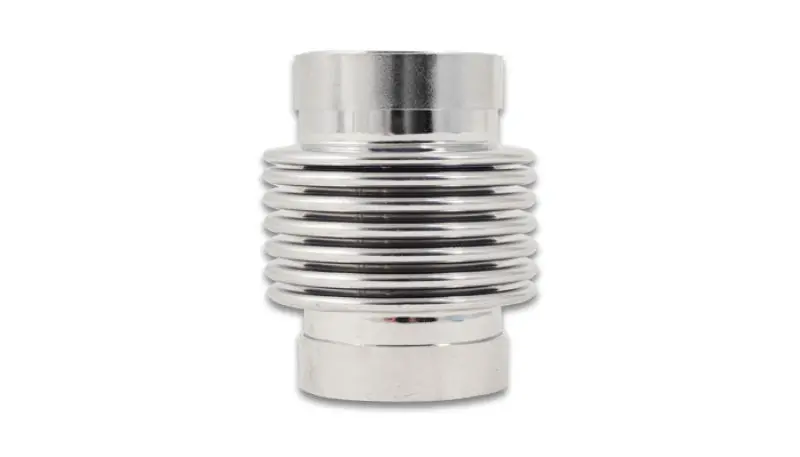 Vibrant Stainless Steel Bellows Assembly With Liner – 1.75" Id, 2.5" Overall Length, Electropolished Finish 1