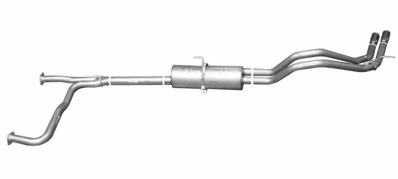 Gibson Dual-Sport Cat-Back Exhaust System For 2004–2010 Nissan Titan Le 5.6L – 2.5-Inch Stainless Steel 1