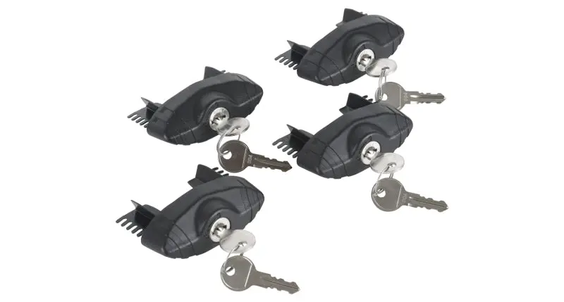 Rhino-Rack Vortex Locking End Caps - Set Of 4 1