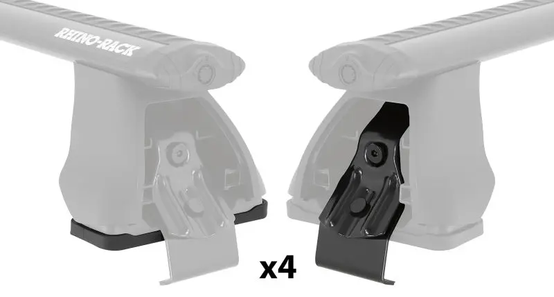 Rhino-Rack 2500 Fitting Kit - 4 Pads/4 Clamps 1