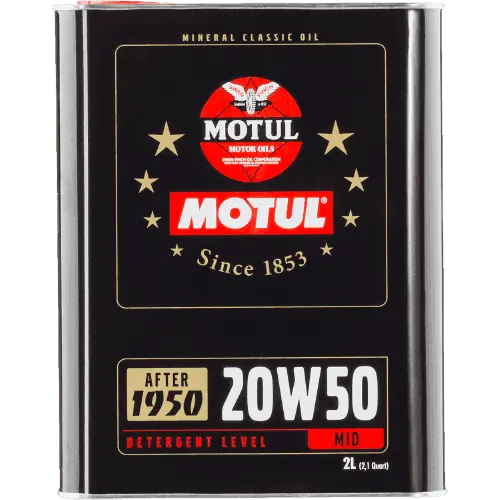 Motul Classic Sae 50 Oil - 2L 1